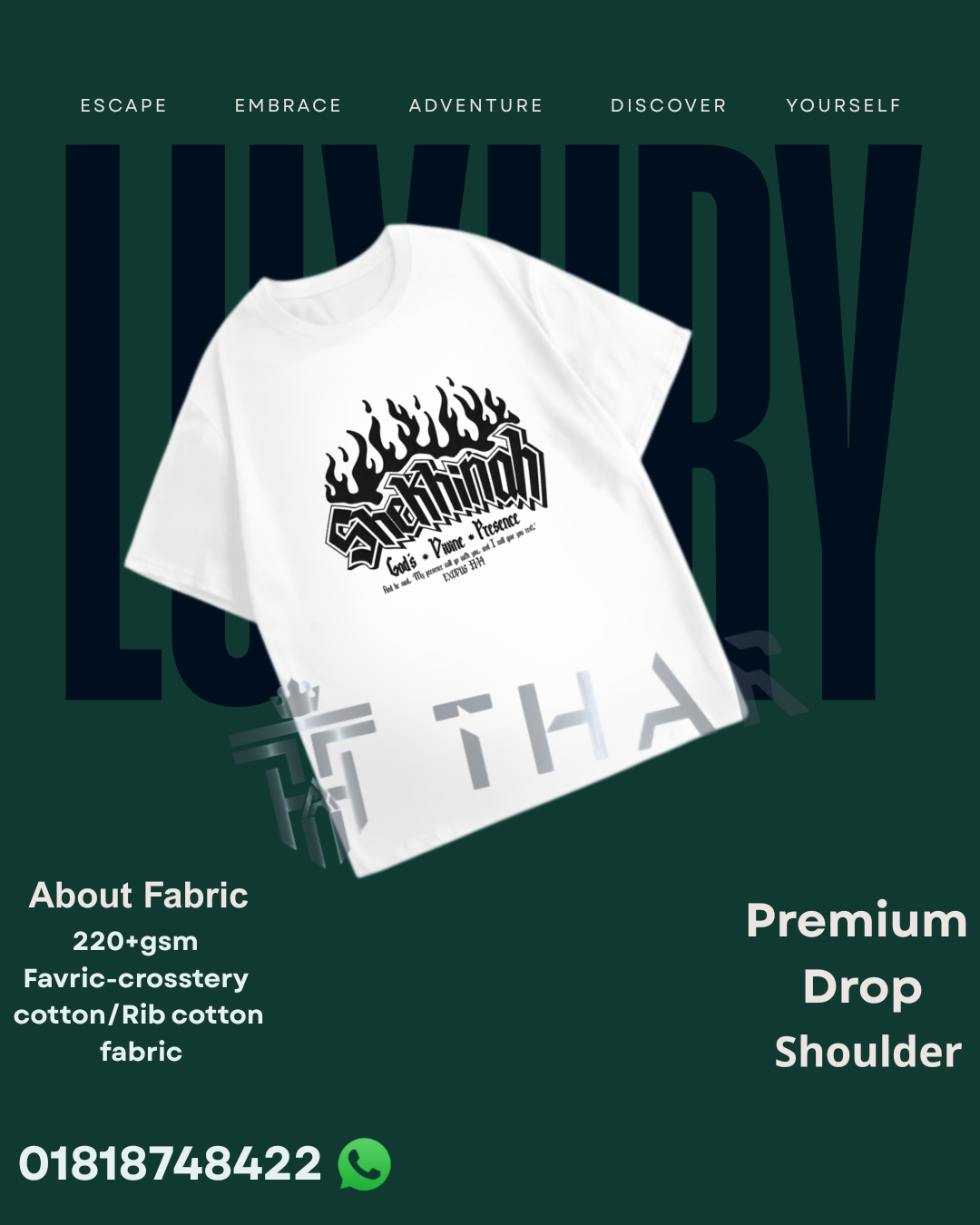 Drop shoulder Tshirt