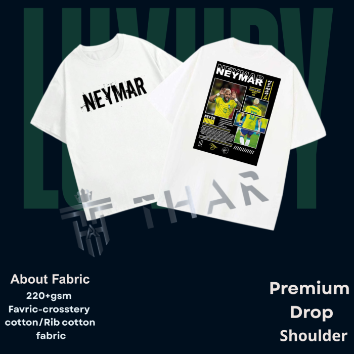 Drop shoulder T-shirt