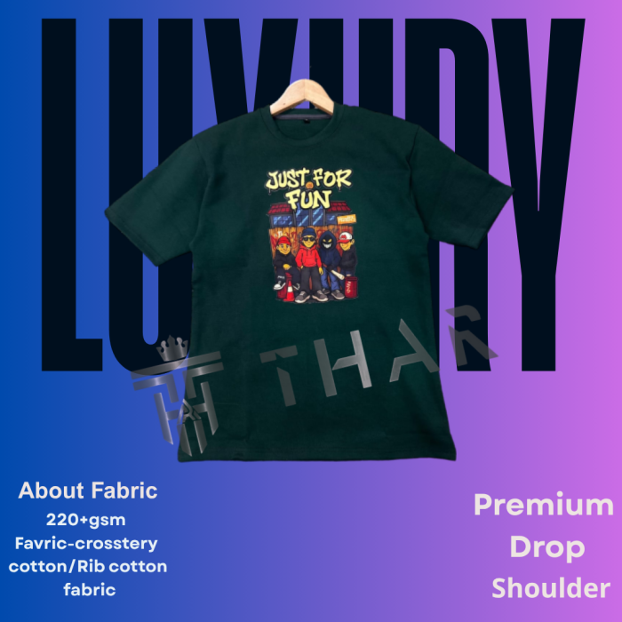 Drop shoulder Tshirt