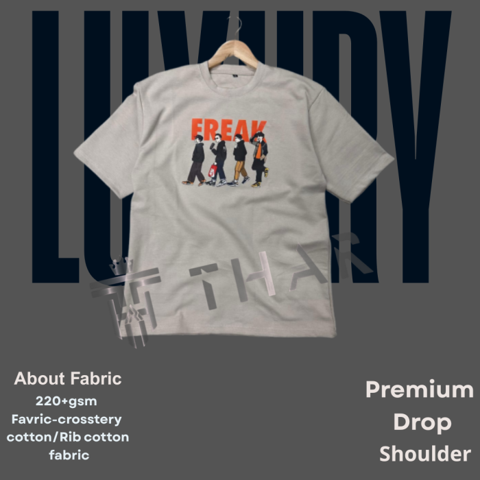 Drop shoulder Tshirt