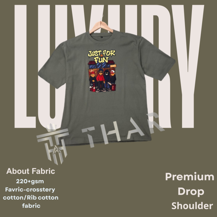 Drop shoulder Tshirt