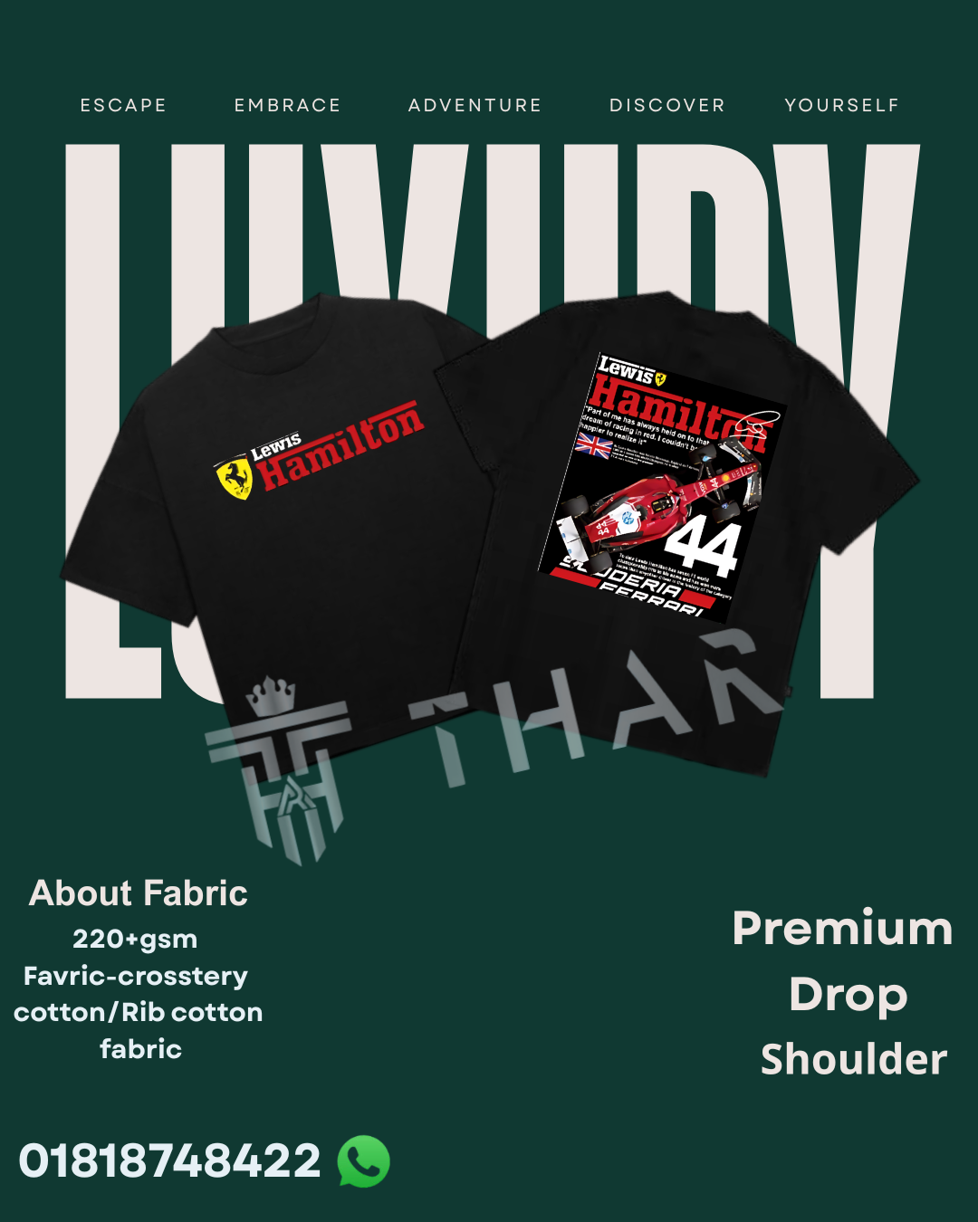 Drop shoulder Tshirt