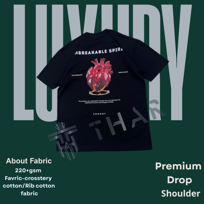 Drop shoulder Tshirt