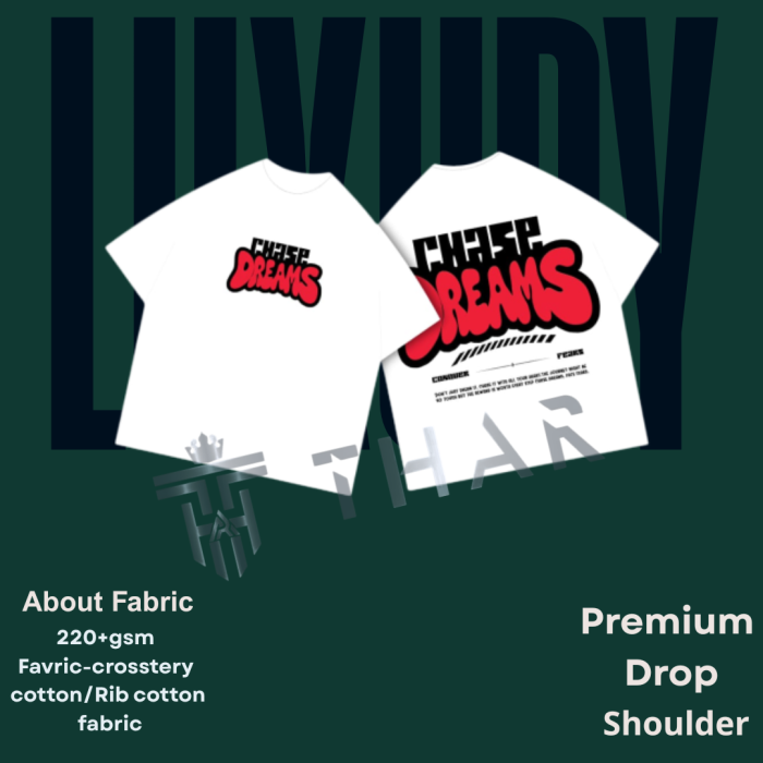 Drop shoulder Tshirt